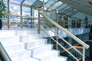 Stainless steel balustrade